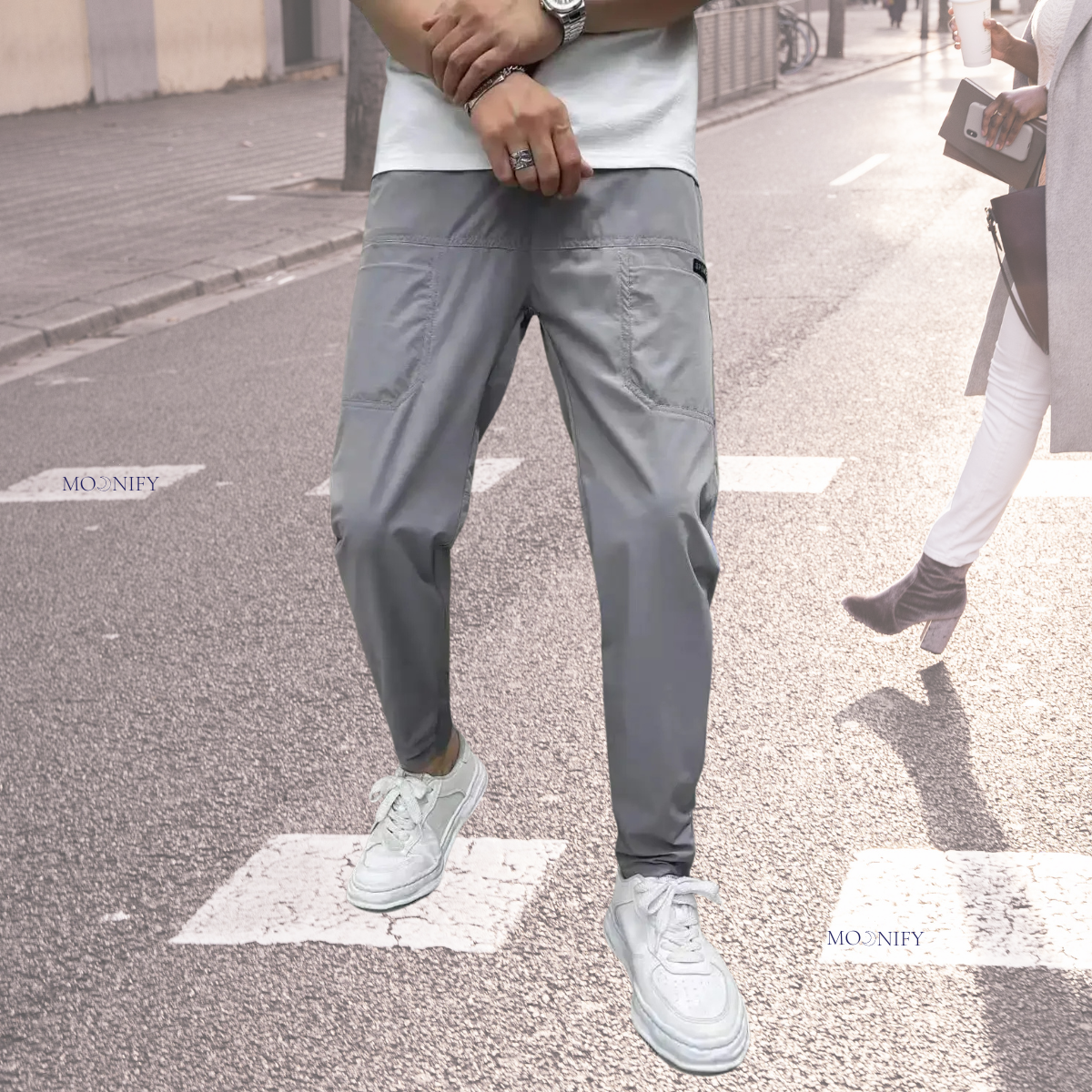 Noah | Stretch Cargo Pants | 1+1 FREE