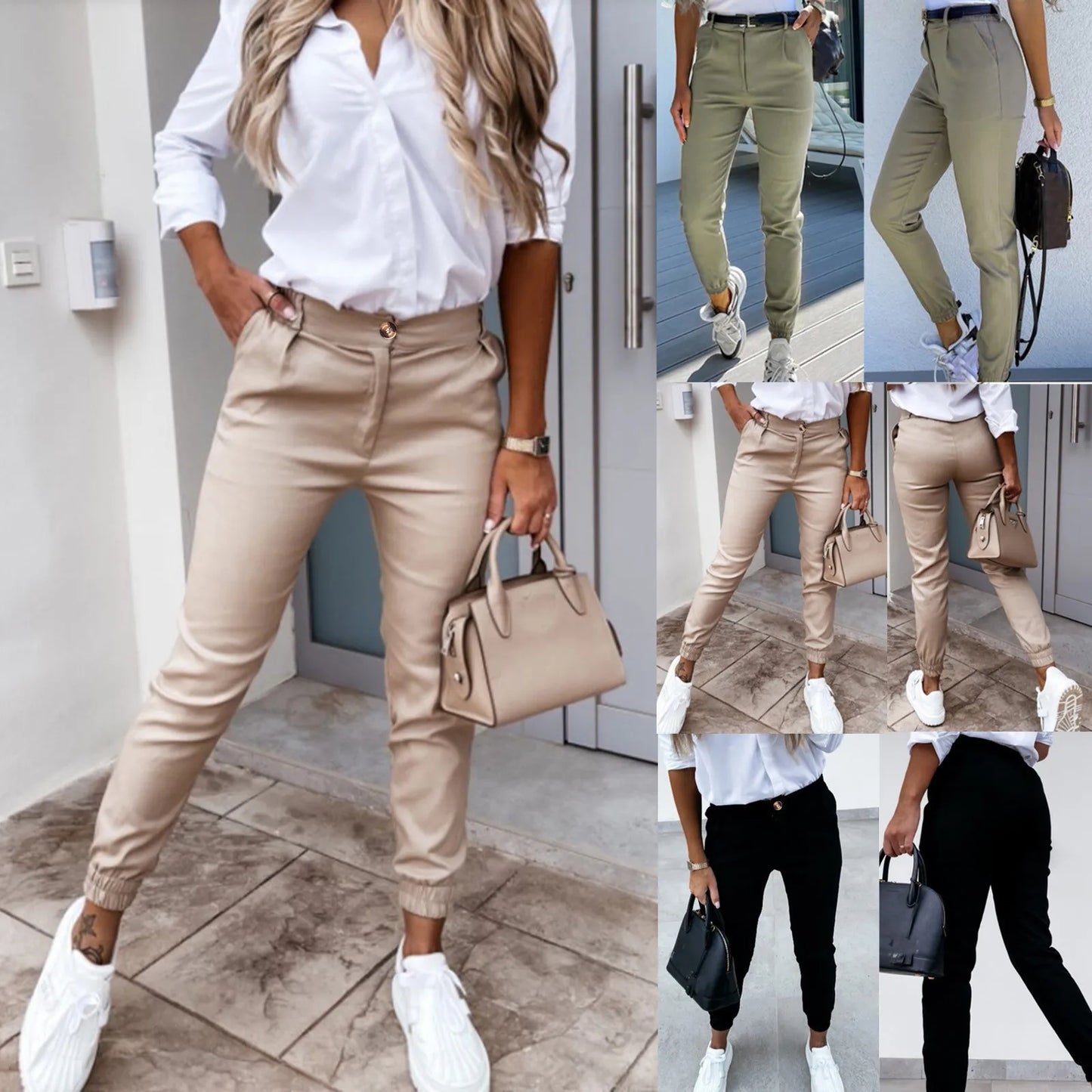 Zara High Waist Pants