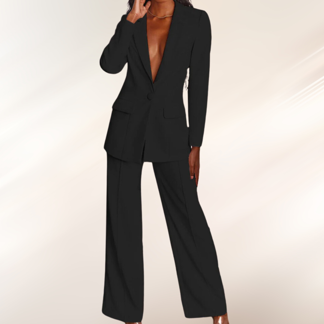 Tess Blazer & Broek Set